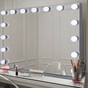 Hollywood Vanity Mirror with LED Bulbs – Professional Makeup Lighting