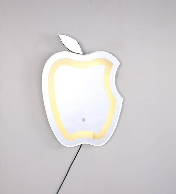 Apple Shape LED Bathroom Mirror