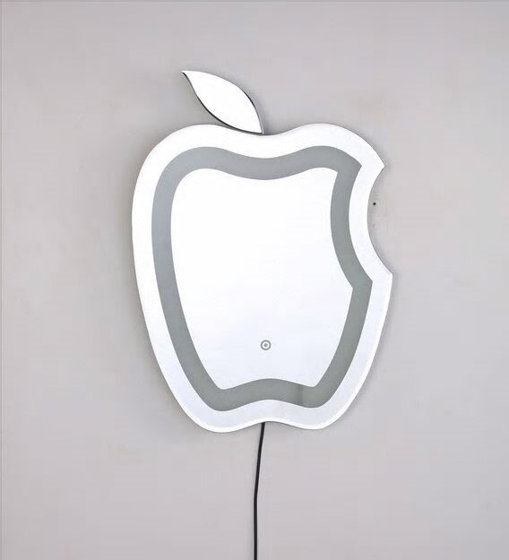 Apple Shape LED Bathroom Mirror