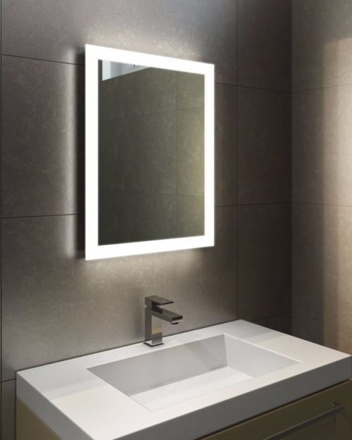 Rectangle bathroom led morror