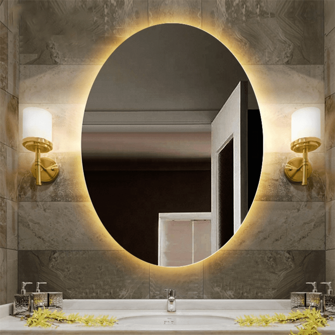 Backlit Oval Light Mirror 500×625 1