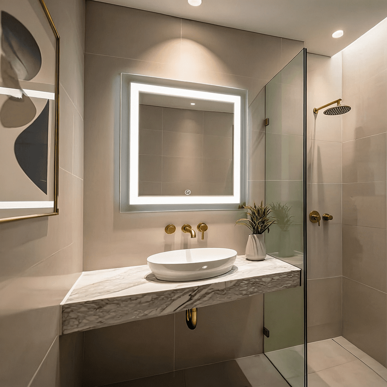 Premium LED Mirror India – High-Quality Lighted Mirror for Bathrooms 1
