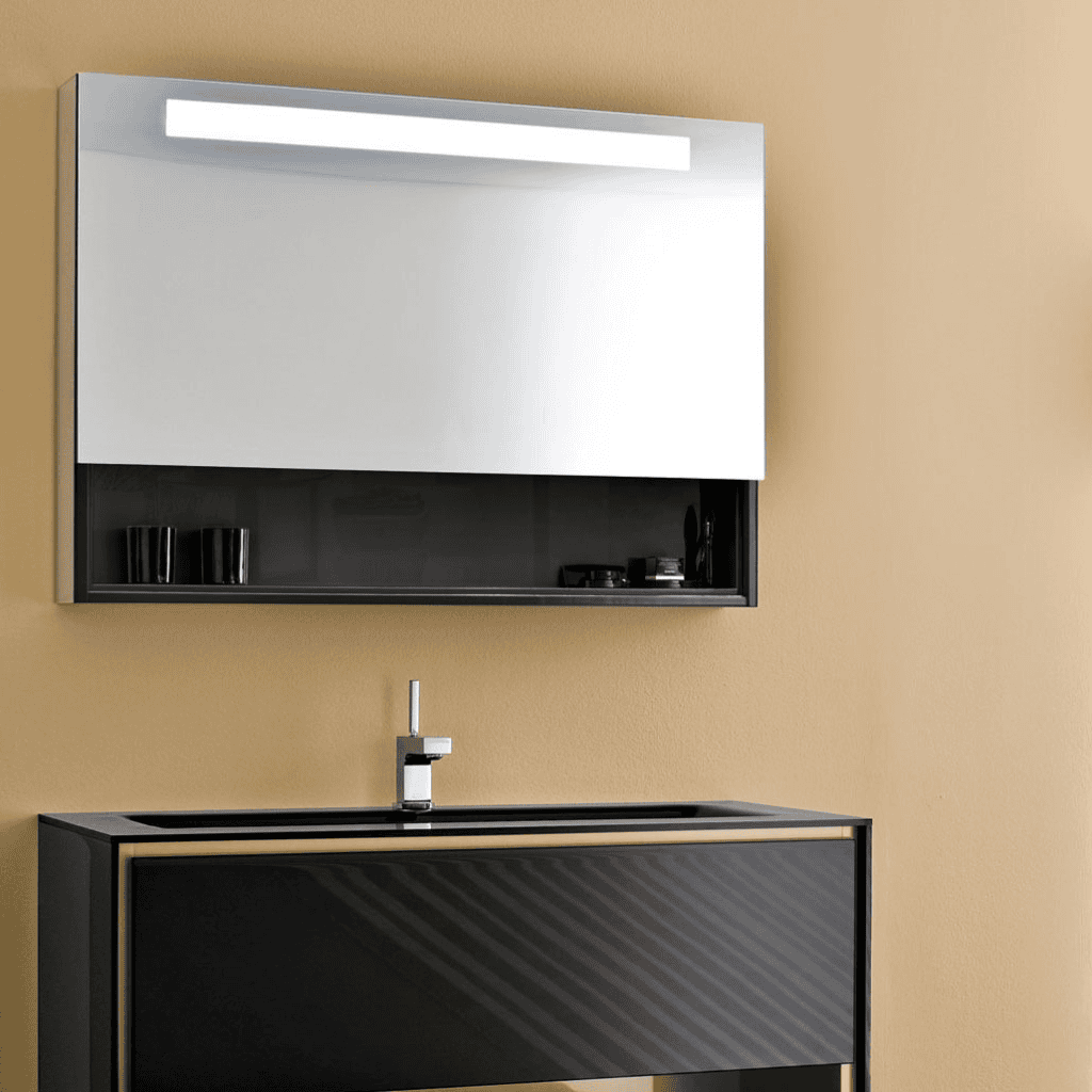 LED Mirror Cabinet India – Wall-Mounted Mirror with Built-in Storage and Light
