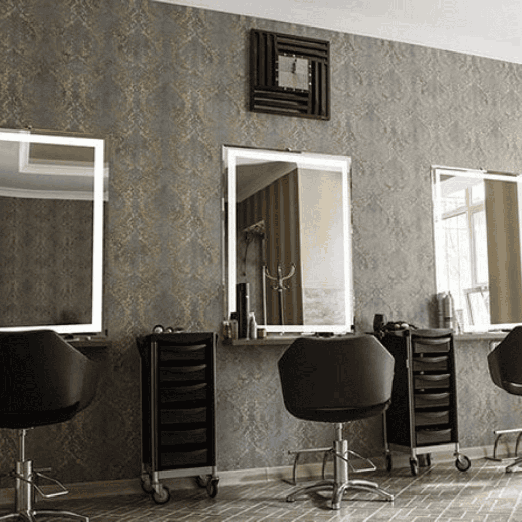 Professional Wall Mirror with Soft Lighting
