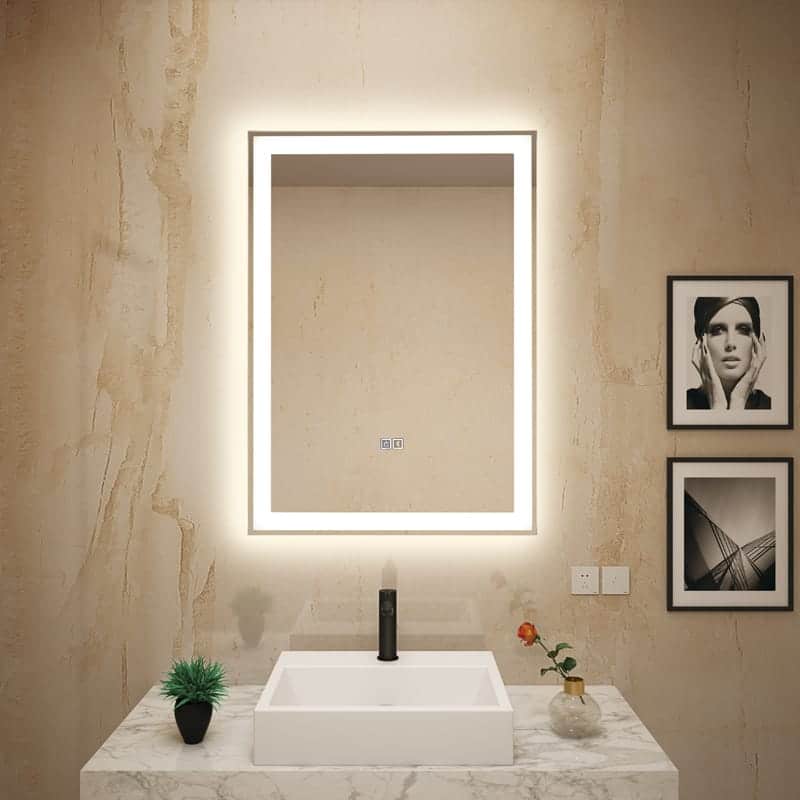 square led mirror