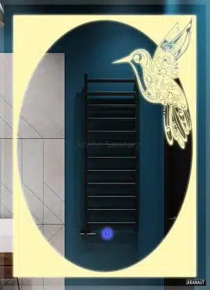 framed 837 led wall mirror with sensor 15x18 lighted mirror original imaga6g4xu5ktzbf.jpeg q70 001