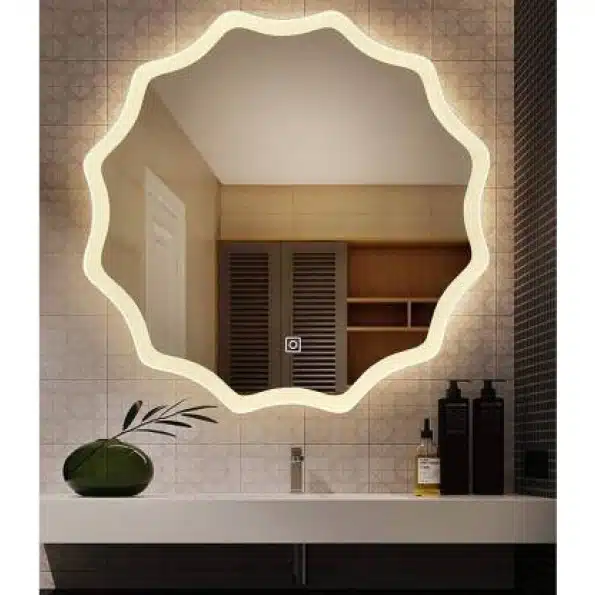 framed round zigzag led wall mirror 18x18 lighted mirror arvind original imag9g7zgyhkczbk.jpeg q70 001 framed round zigzag led wall mirror 18x18 lighted mirror arvind original imag9g7zgyhkczbk.jpeg q70 001