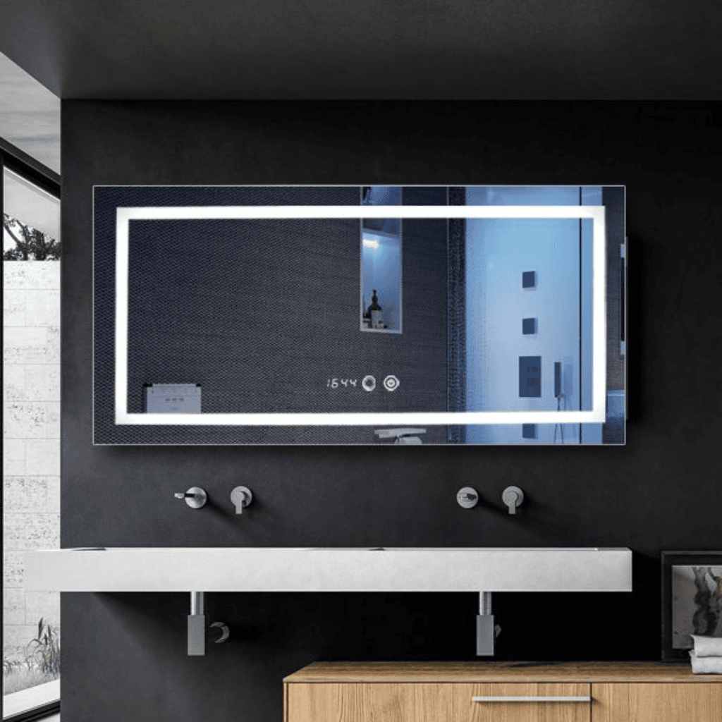 LED Bathroom Vanity Mirror – Modern Lighted Mirror with Smart Touch Feature