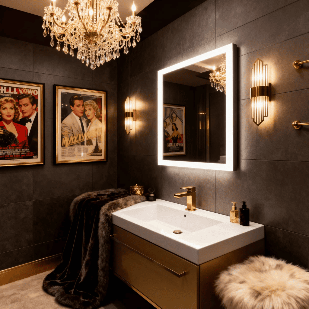 Halo Tall Light Mirror – Vertical LED Backlit Mirror for Modern Interiors