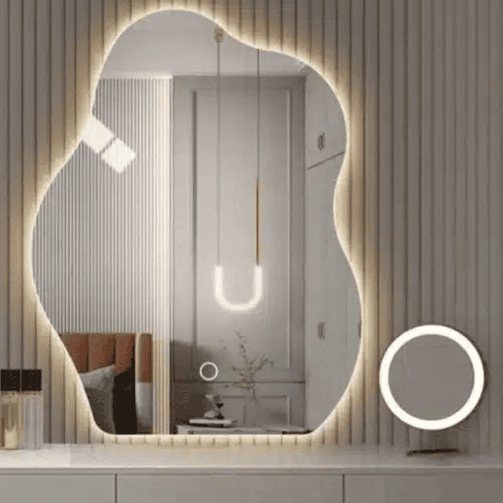 Smart Vanity Mirror (Dimmable Touch Control, Anti-Fog, 3X Magnification, 3 Light Modes)