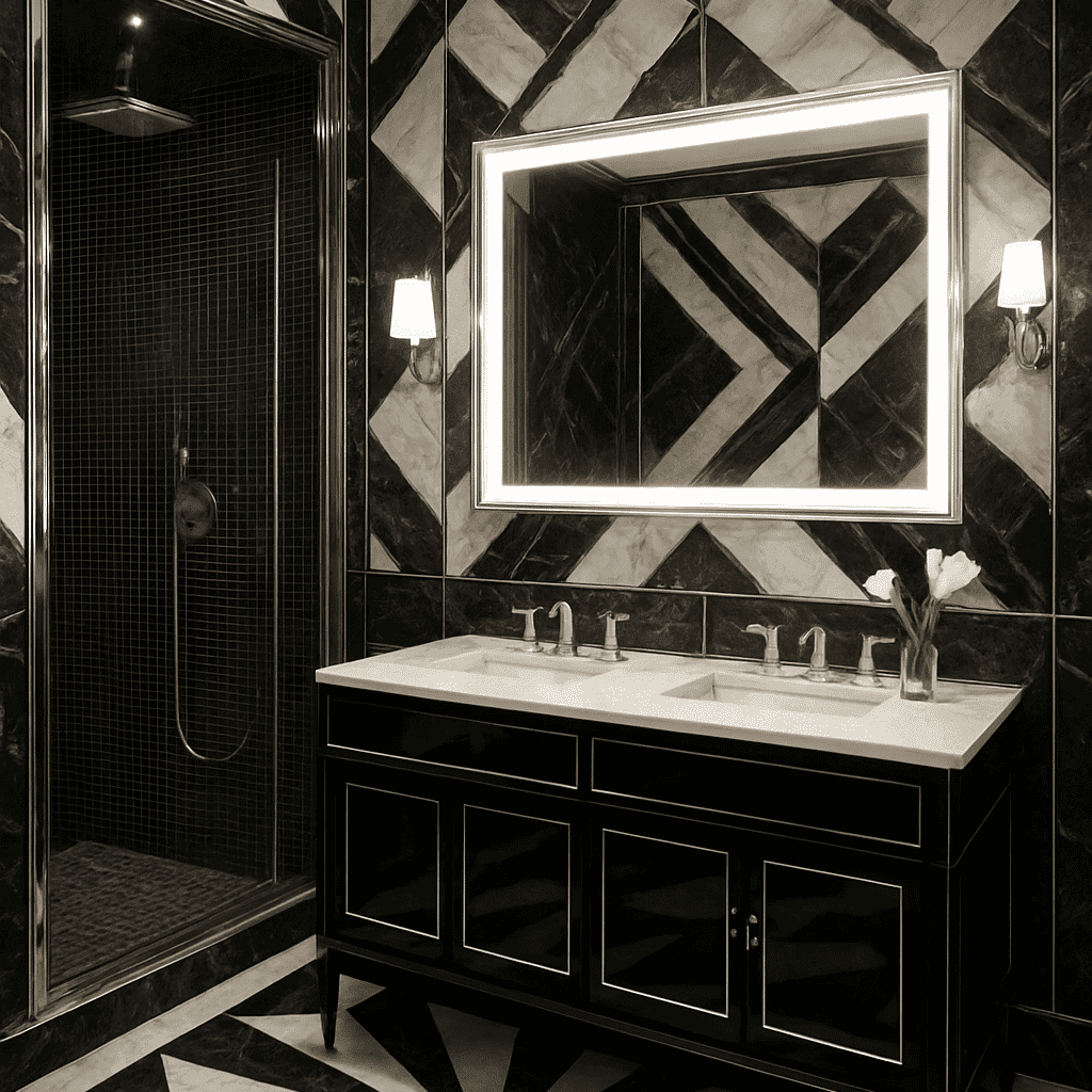 LumiEdge™ Modern LED Backlit Bathroom Mirror – Ultra-Bright Series 1