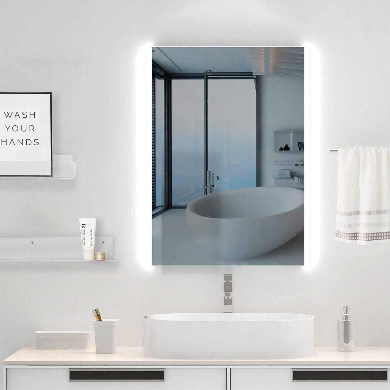s l1600-Advantages of LED-Lit Mirrors