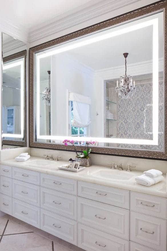 Illuminating & Creative LED Mirror Design Ideas - Sebring Design Build