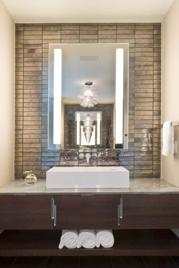 Illuminating & Creative LED Mirror Design Ideas - Sebring Design Build