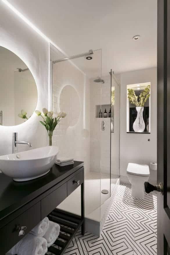 Illuminating & Creative LED Mirror Design Ideas - Sebring Design Build
