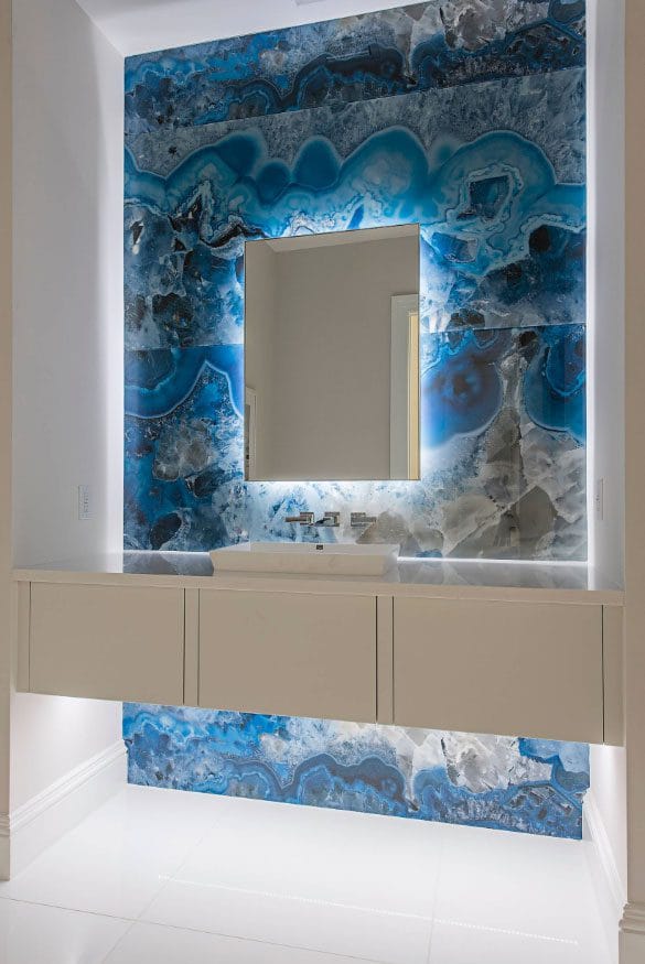 Illuminating & Creative LED Mirror Design Ideas - Sebring Design Build