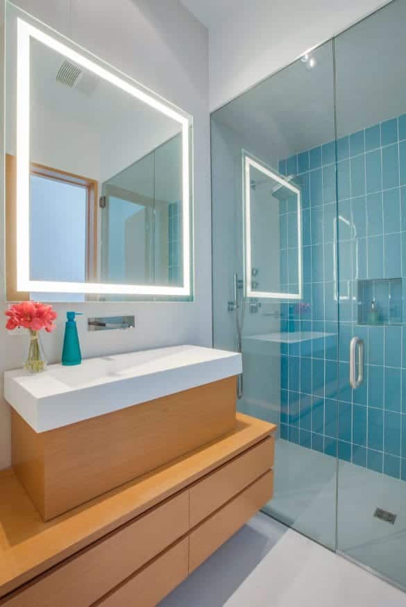 Illuminating & Creative LED Mirror Design Ideas - Sebring Design Build