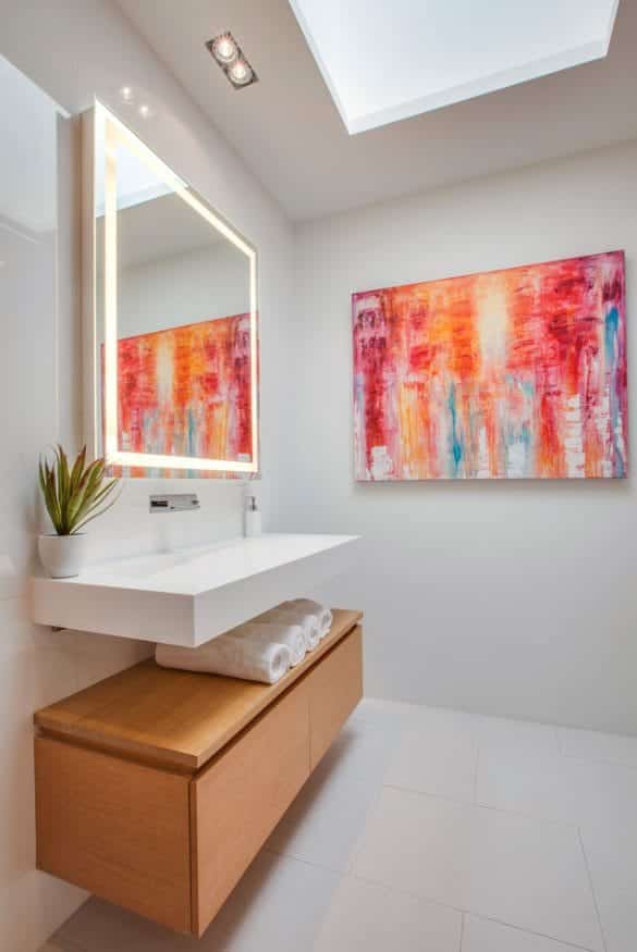 Illuminating & Creative LED Mirror Design Ideas - Sebring Design Build