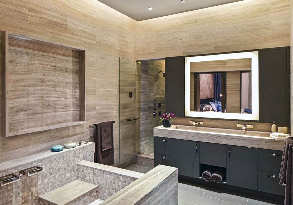 Illuminating & Creative LED Mirror Design Ideas - Sebring Design Build