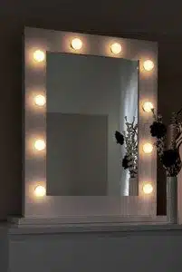 white hollywood mirror 201x300