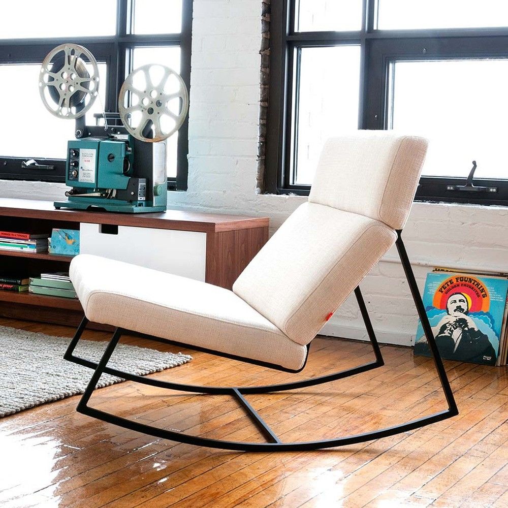 modern and comfortable rocker.