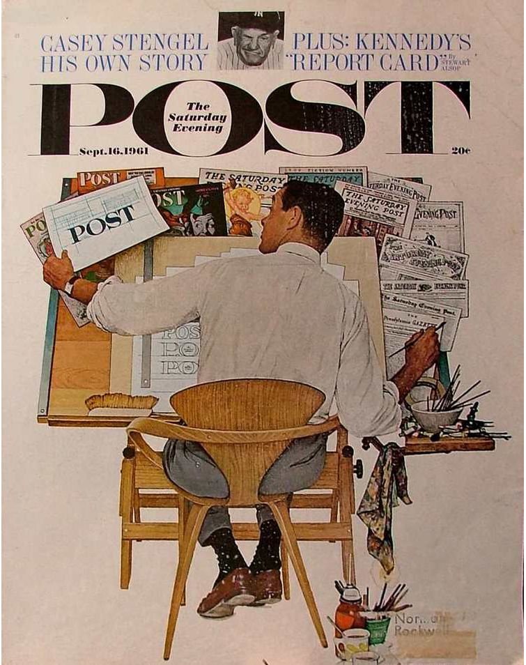 evening post featuring Norman Cherner.