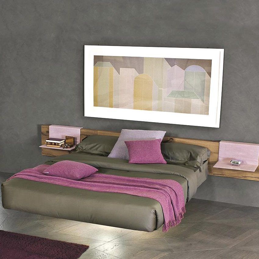 floating bed.