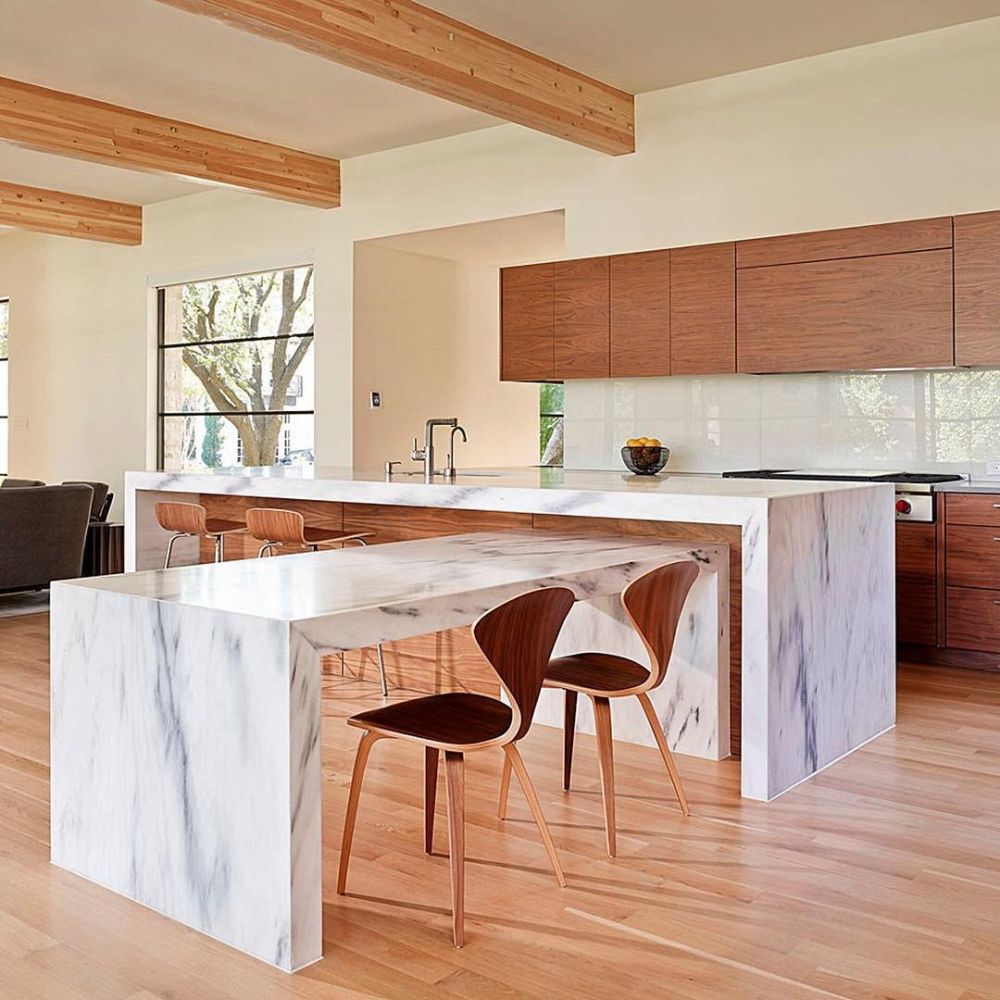 Cherner Chair in modern dining room.