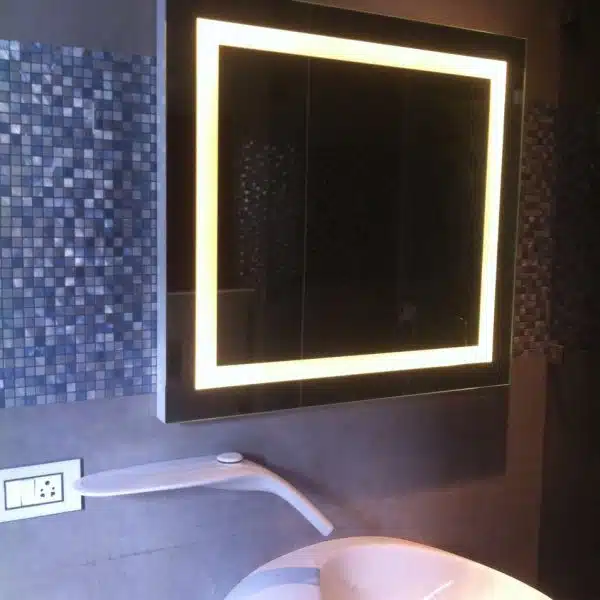 square led mirror
