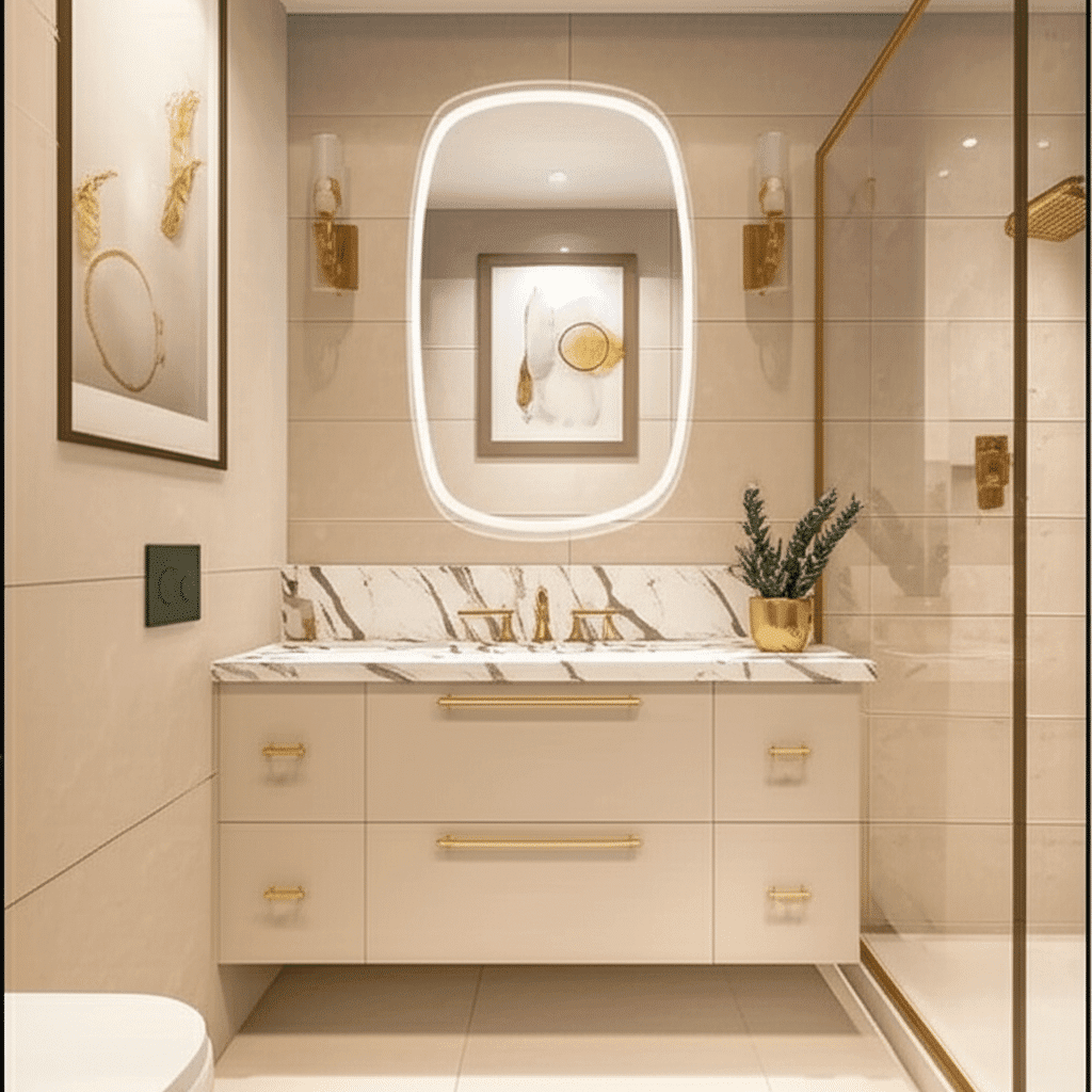 Premium Oval Backlit Mirror for Modern Interiors