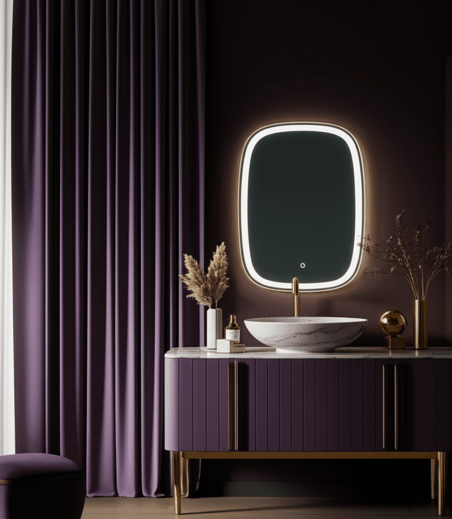 Premium Oval Backlit Mirror for Modern Interiors