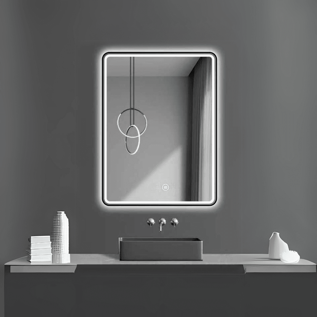 Interior Light Mirror – Modern LED Wall Mirror for Stylish Spaces
