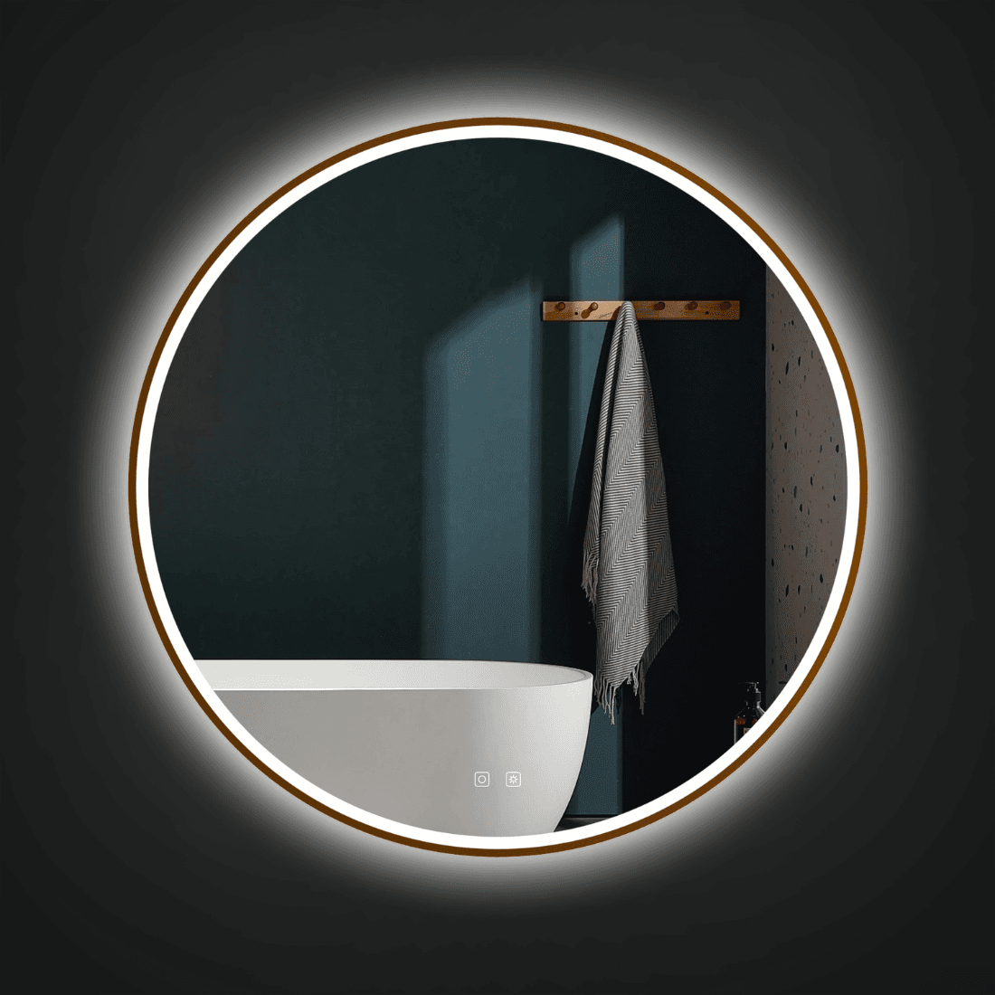 Oval Bathroom Cabinet Mirror