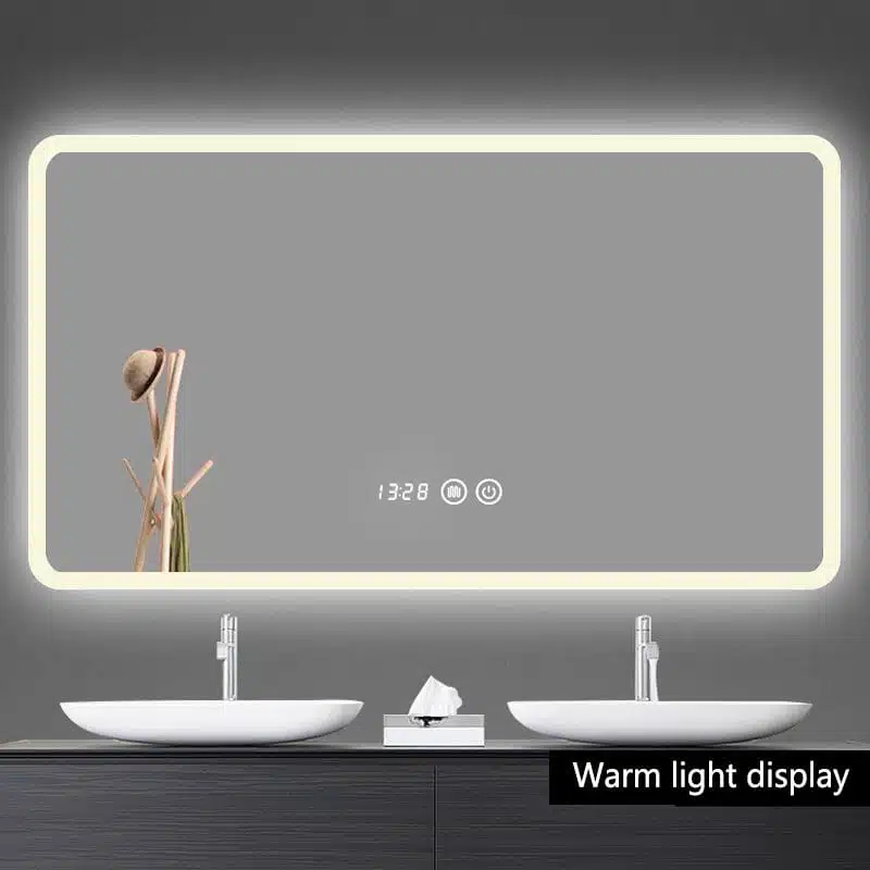 mirror with light