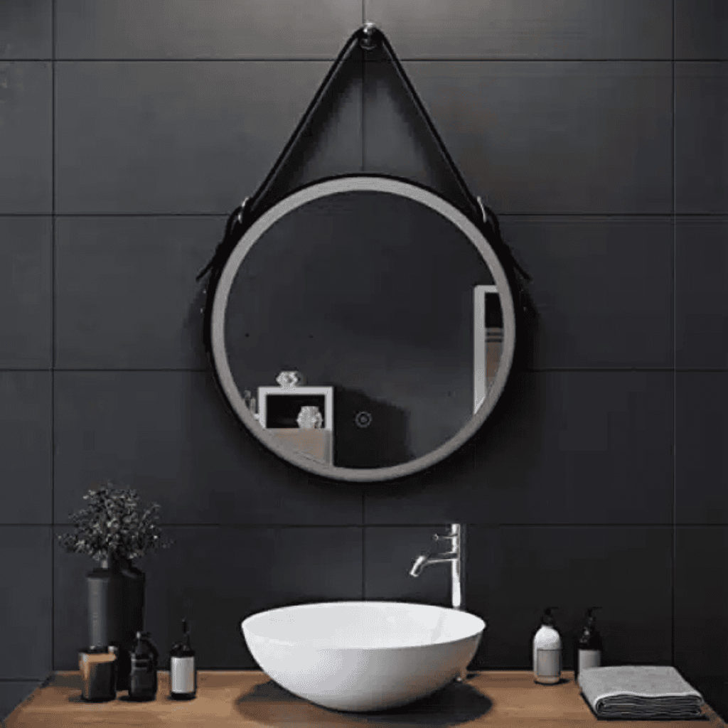 Luxury Living Room Furniture Wall Hanging Mirror Circular Vanity Wall Led Mirror Lighted for Bath Decorative Mirror Illuminated