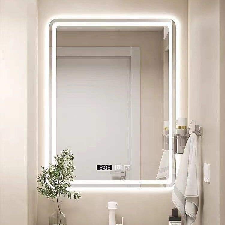 Luxury LED Mirror for Bedroom Vanity with Soft Ambient Lighting