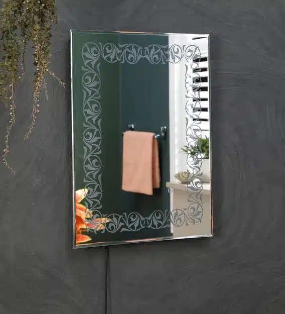 led rectangle wall mirror in blue colour led rectangle wall mirror in blue colour 6dvorr
