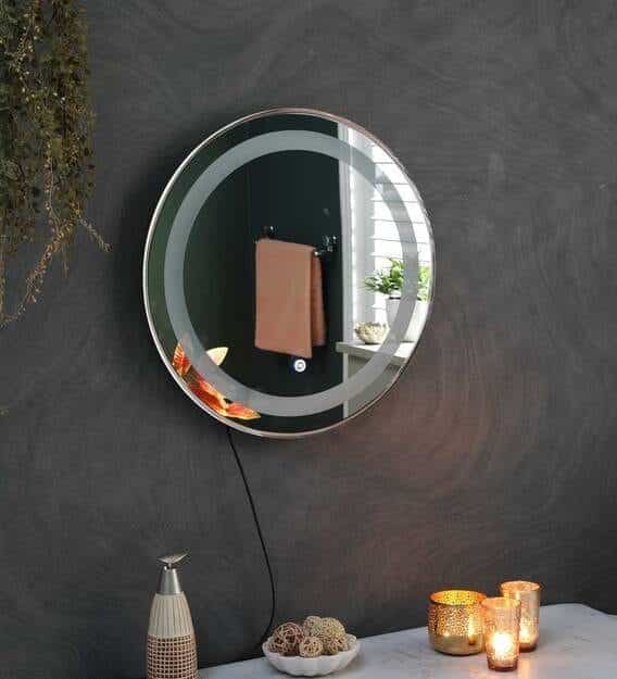 led rectangle wall mirror in white colour led rectangle wall mirror in white colour 1bchvz