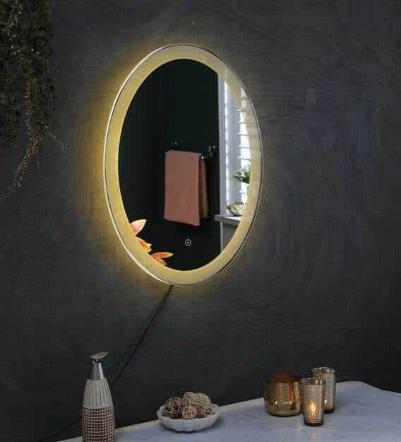 led rectangle wall mirror in white colour led rectangle wall mirror in white colour f5bog9