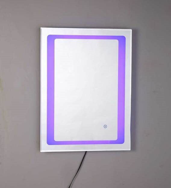 led rectangle wall mirror in white colour led rectangle wall mirror in white colour jeu6as
