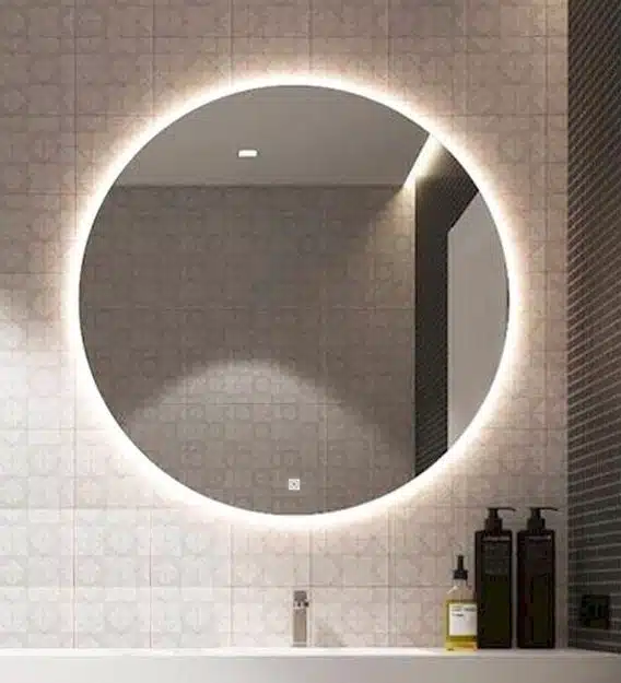 Led Round Wall Mirror In Silver Colour Led Round Wall Mirror In Silver Colour 4y5trc | LEDMirror.in