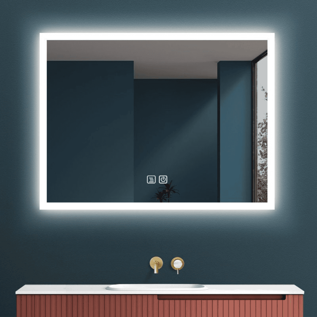 LED Vanity Mirror with 10x Magnification and Adjustable Lighting – Modern Lighted Mirror for Makeup and Grooming