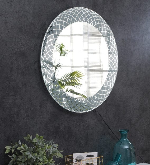 round wall mirror in silver colour round wall mirror in silver colour e3htcp