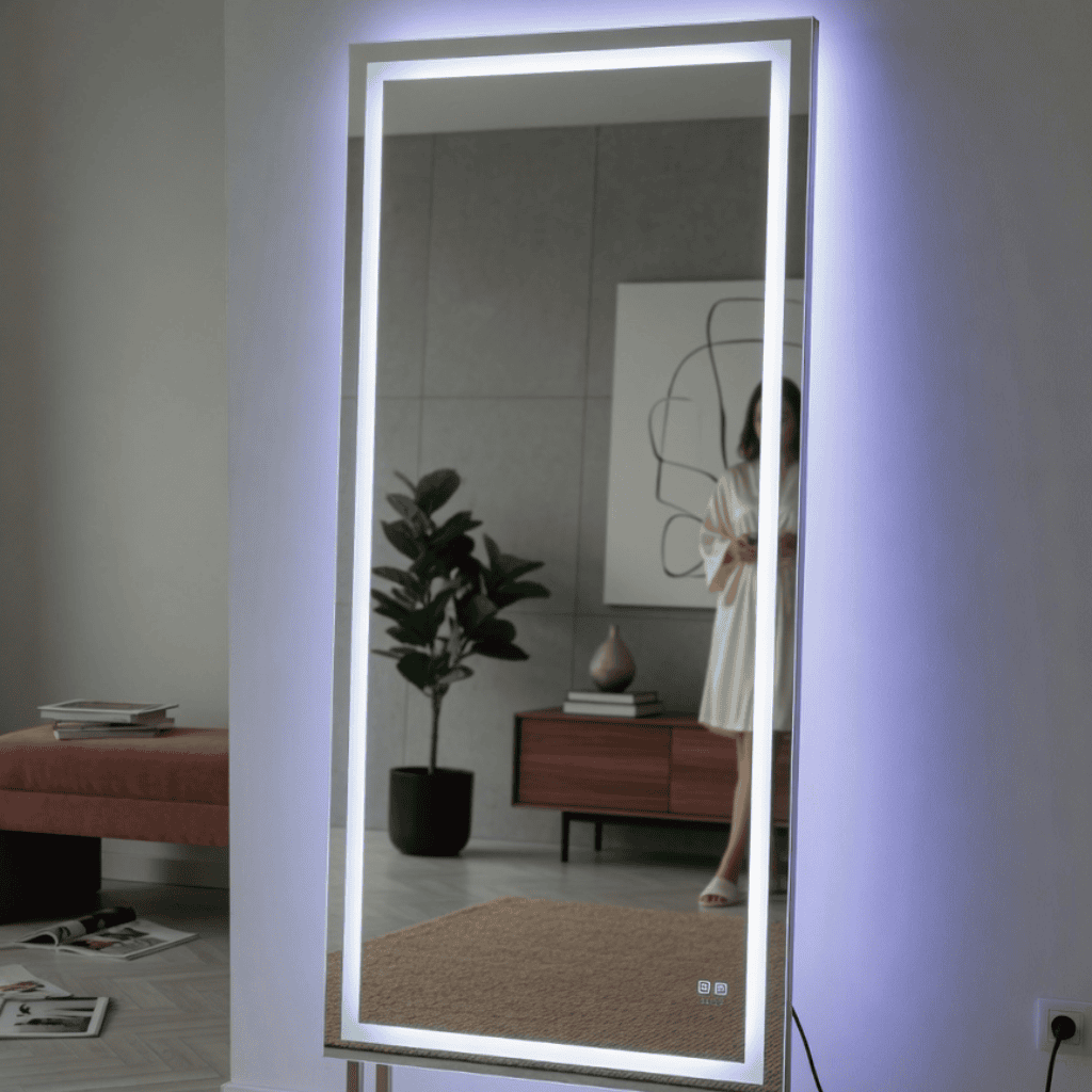 Full-Length LED Mirror – Stylish Backlit Mirror for Modern Interiors