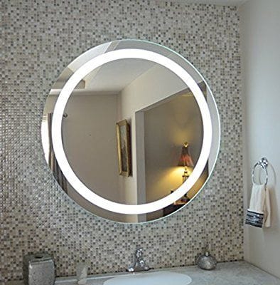 LED Frameless Vanity Mirror with Ultra-Clear Anti-Glare Lighting
