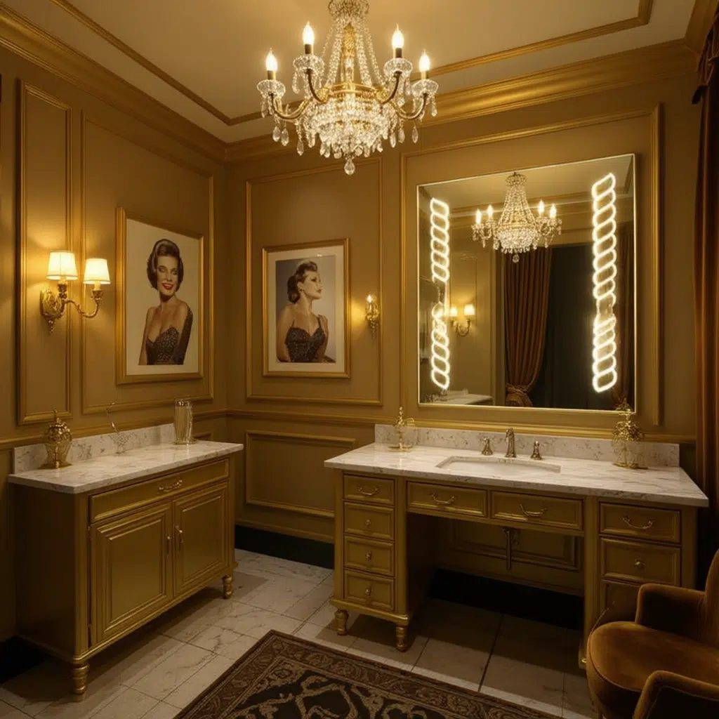 Decorative Designer Wash Basin LED Mirror