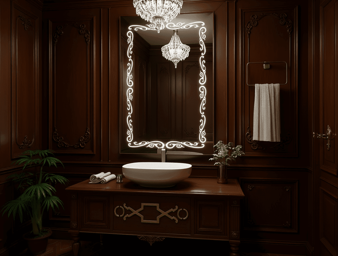LED Anti-Fog Vanity Mirror with Touch Sensor & Ultra Bright Illumination