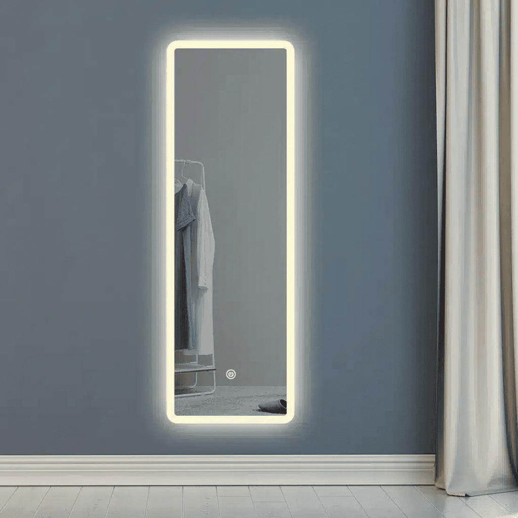 Full-Length Bedroom Dressing Mirror with Lights