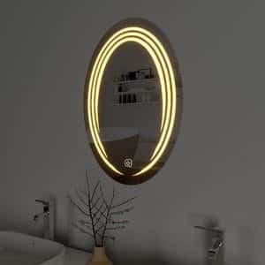 Stylish Illuminated Mirror with Touch Sensor