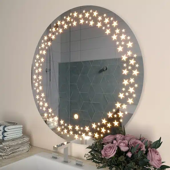 ledmirror.in twinkling stars led bathroom mirror